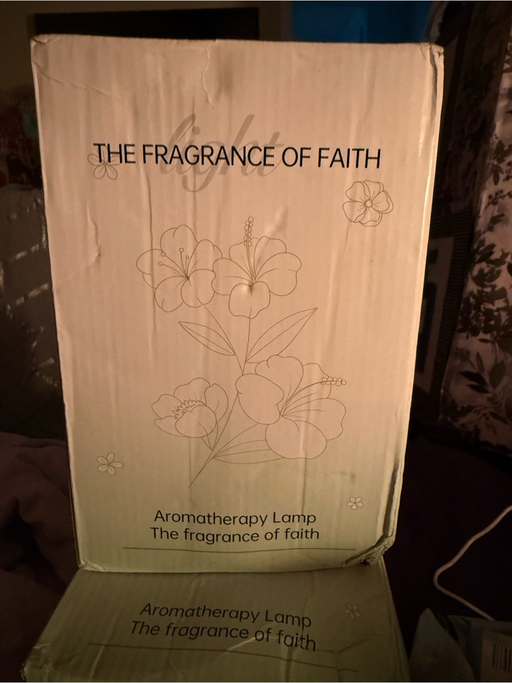 CANDLE WARMER LAMP THE FRAGRANCE OF FAITH AROMATHERAPY - Picture 3 of 4